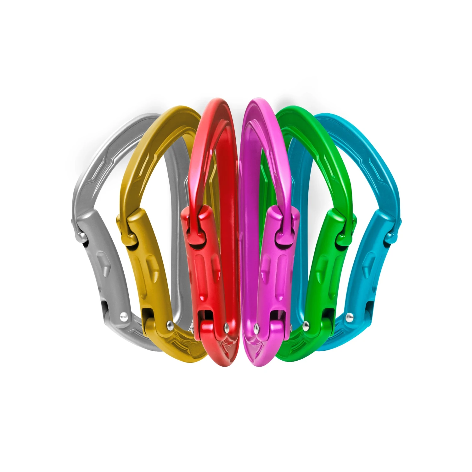 Edelrid Mission Sixpack - Solid Bent Gate 3 Edelrid Mission Sixpack - Solid Bent Gate