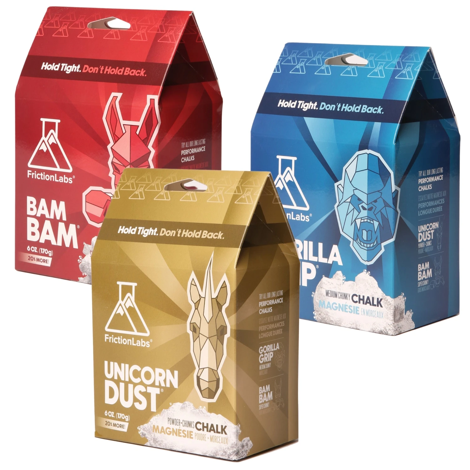 FrictionLabs Chalk 6oz (3-Pack) 3 FrictionLabs Chalk 6oz (3-Pack)