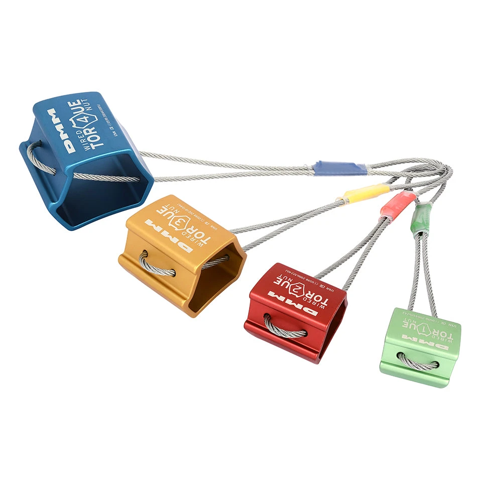 DMM Wired Torque Nut Set 1-4 3 DMM Wired Torque Nut Set 1-4