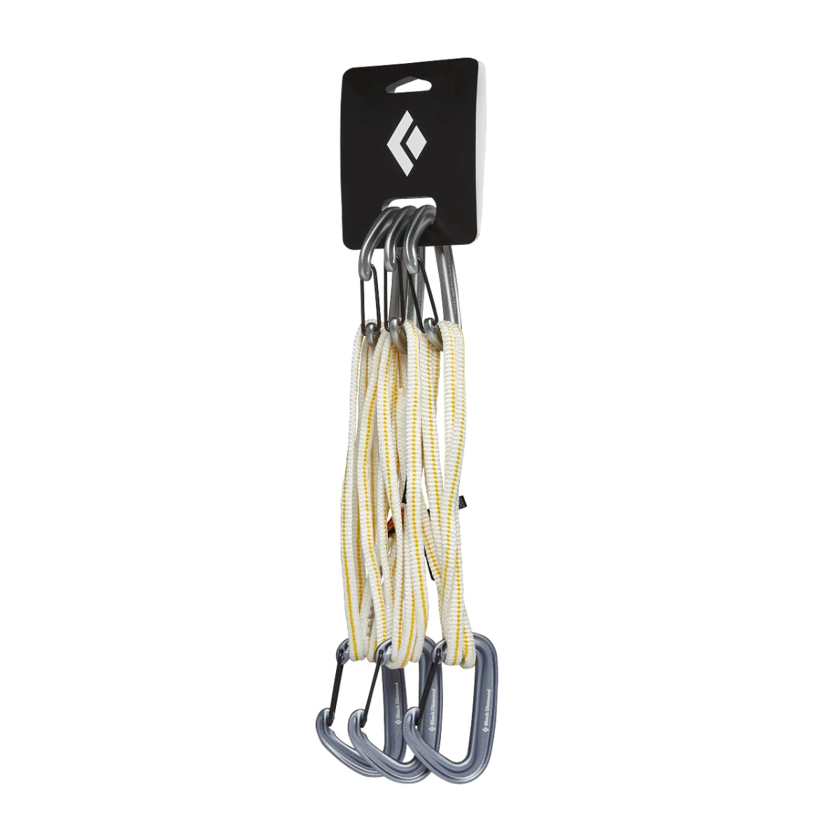 Black Diamond Miniwire Alpine Quickdraw 3-Pack 3 Black Diamond Miniwire Alpine Quickdraw 3-Pack