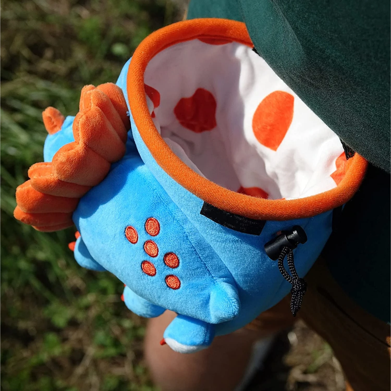 YY Vertical YY Triceratops Dinosaur Chalk Bag 4 YY Vertical YY Triceratops Dinosaur Chalk Bag - Image 2